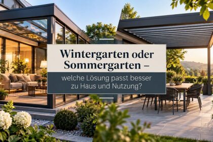 Wintergarten oder Sommergarten