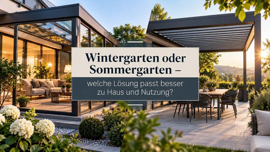 Wintergarten oder Sommergarten